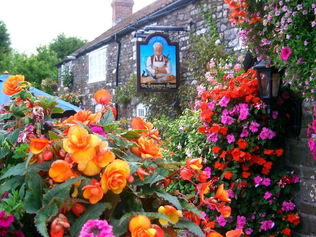 The Carpenters Arms Hotel Pensford Bagian luar foto